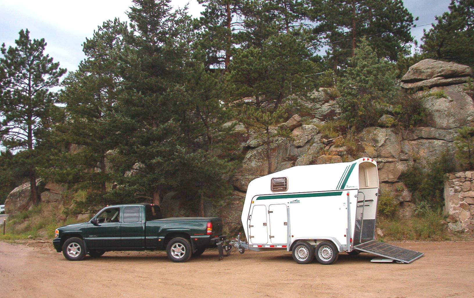 "Brenderup Horse Trailers, the best towing trailer I've found, easy to tow with a lighter